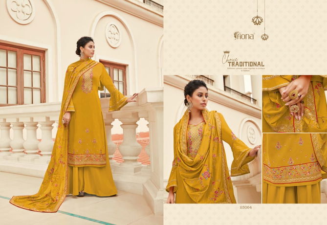 Fiona Ghazal Embroidery Festive Wear Wholesale Designer Salwar Suits
